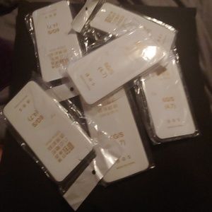 Unused clear iphone 6/7 cases